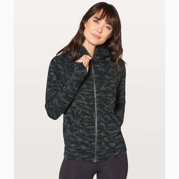 lululemon athletica Jackets & Blazers - lululemon Sequoia Camo Scuba Hoodie